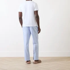 Logo Striped Pyjama Set