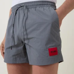Hot HUGO Logo Tape Swim Shorts