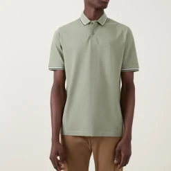 Clearance BUGATTI Logo Tipped Polo Shirt