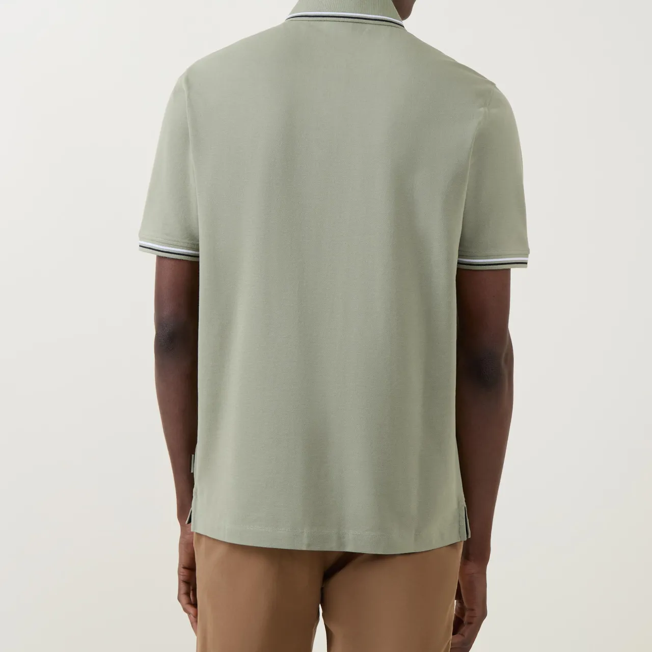 Clearance BUGATTI Logo Tipped Polo Shirt