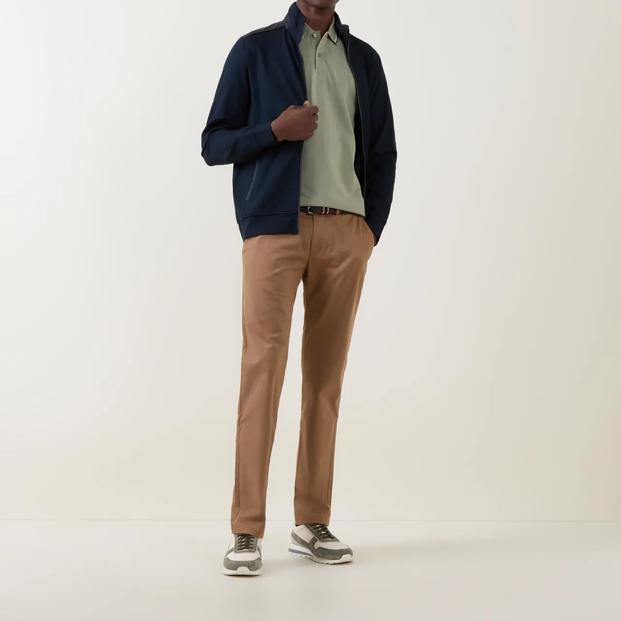 Clearance BUGATTI Logo Tipped Polo Shirt