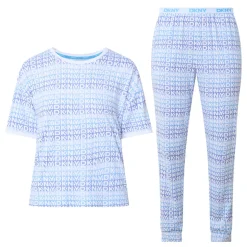 Logo T-Shirt & Bottoms Pyjama Set
