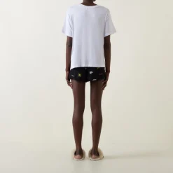 Best DKNY Logo T-Shirt & Logo Badge Boxer Shorts Pyjama Set