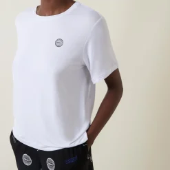 Best DKNY Logo T-Shirt & Logo Badge Boxer Shorts Pyjama Set