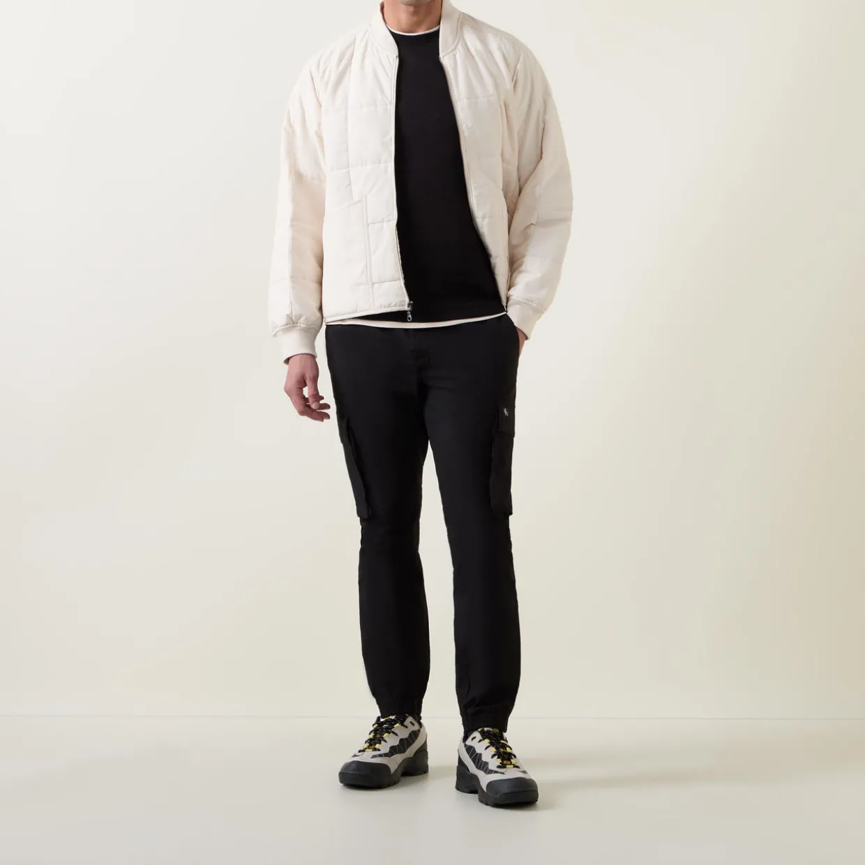 Logo Waffle Sweatshirt