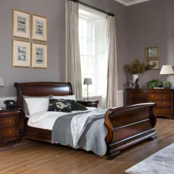 Discount CASEYS FURNITURE Loire Bed Frame Low End - King