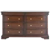 Loire 8-Drawer Wide Chest of Drawers