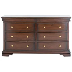 Loire 8-Drawer Wide Chest of Drawers