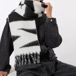 Online ISABEL MARANT Loliana Logo Tassel Scarf