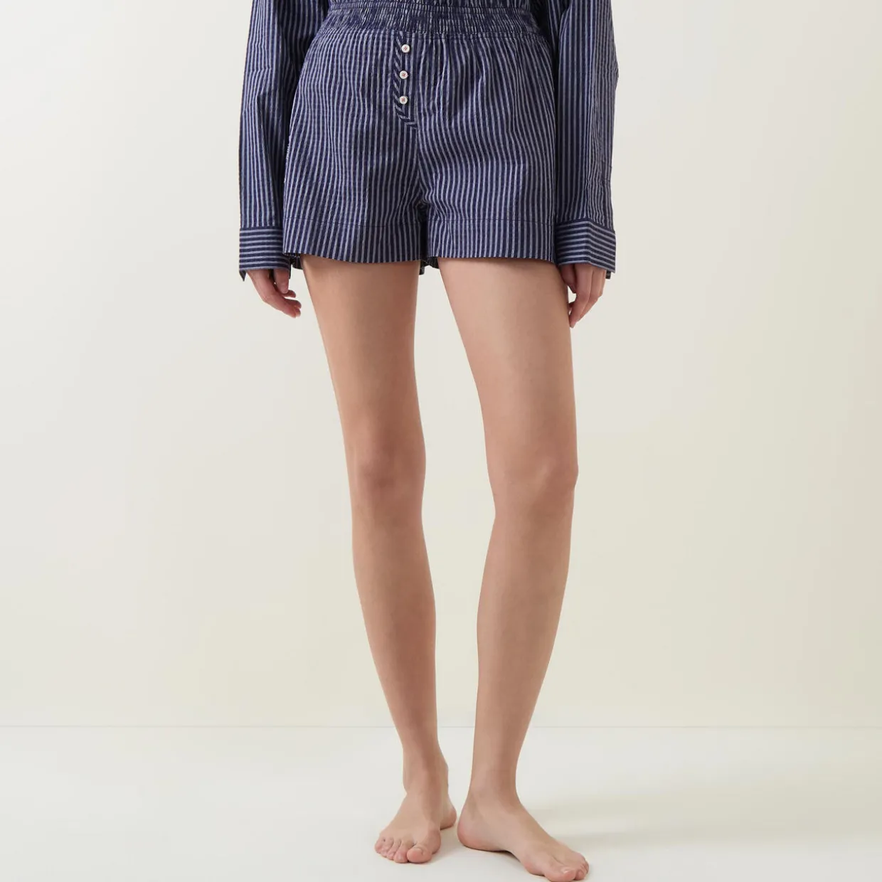 Lomandra Striped Pyjama Shorts
