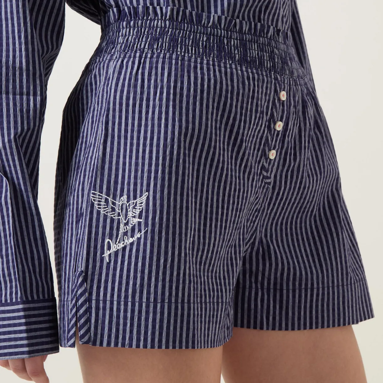 Lomandra Striped Pyjama Shorts