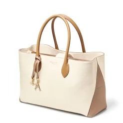 London Grained Leather Tote Bag