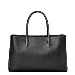 London Grained Leather Tote Bag