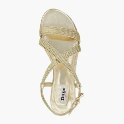 Lope Metallic Flat Sandals