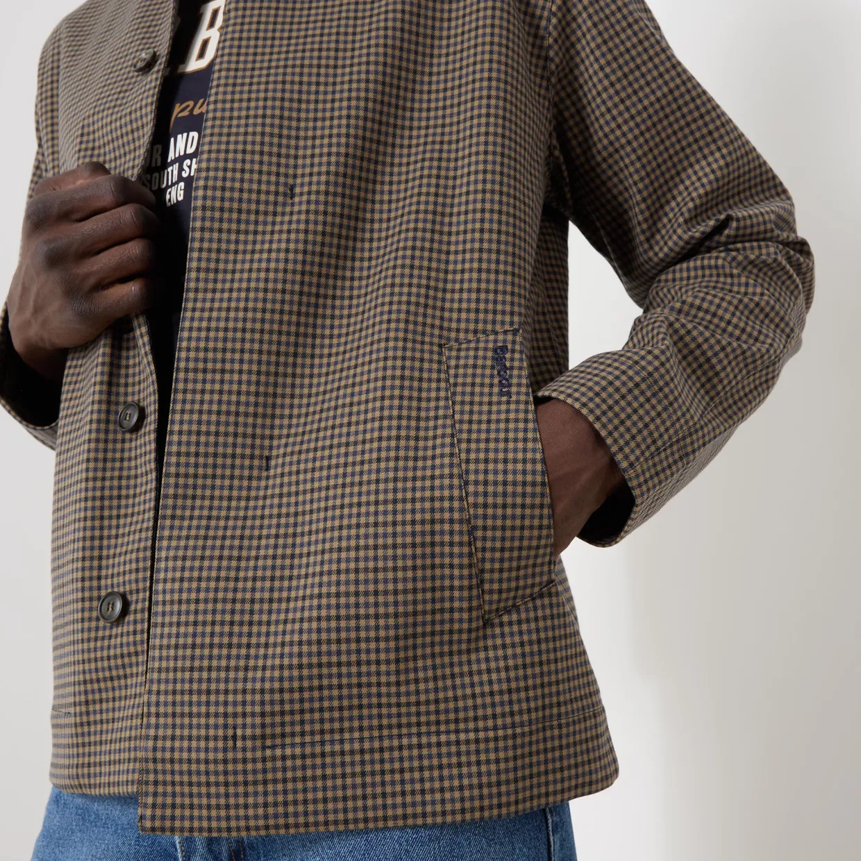 Lorden Check Showerproof Jacket