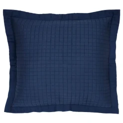 Best BEDECK BELFAST Lorelei Pillow Sham Blue/Linen