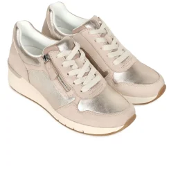 Louisina Suede Platform Trainers