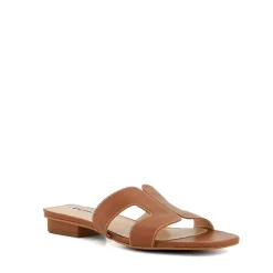 Loupe Wide Fit Flat Sandals