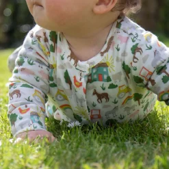 New FRUGI Lovely Farm Babygrow