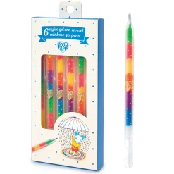 New DJECO Lovely Paper Rainbow Gel Pens