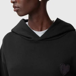 Fashion ALLSAINTS Lover Rihan Embroidered Logo Hoody