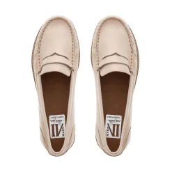 Fashion CARL SCARPA Lucentia Wedge Leather Loafers