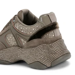 Online KG BY KURT GEIGER Lucile Gem Lace-Up Trainers