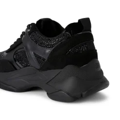 Lucille Embellished Lace-Up Trainers