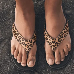 Fashion MINT VELVET Lula Leopard Sandals