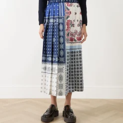 Outlet WEEKEND MAX MARA Luna Bandana Pleated Skirt