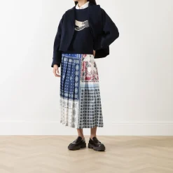 Outlet WEEKEND MAX MARA Luna Bandana Pleated Skirt