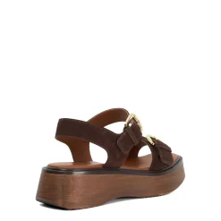Discount DUNE LONDON Luno Double Strap Flatform Sandals