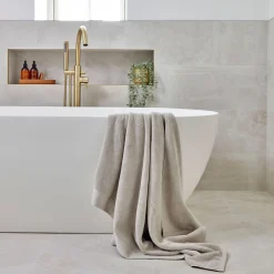 Best CHRISTY Luxe Hand Towel French Grey