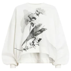 Lyss Lila Floral Logo Sweatshirt