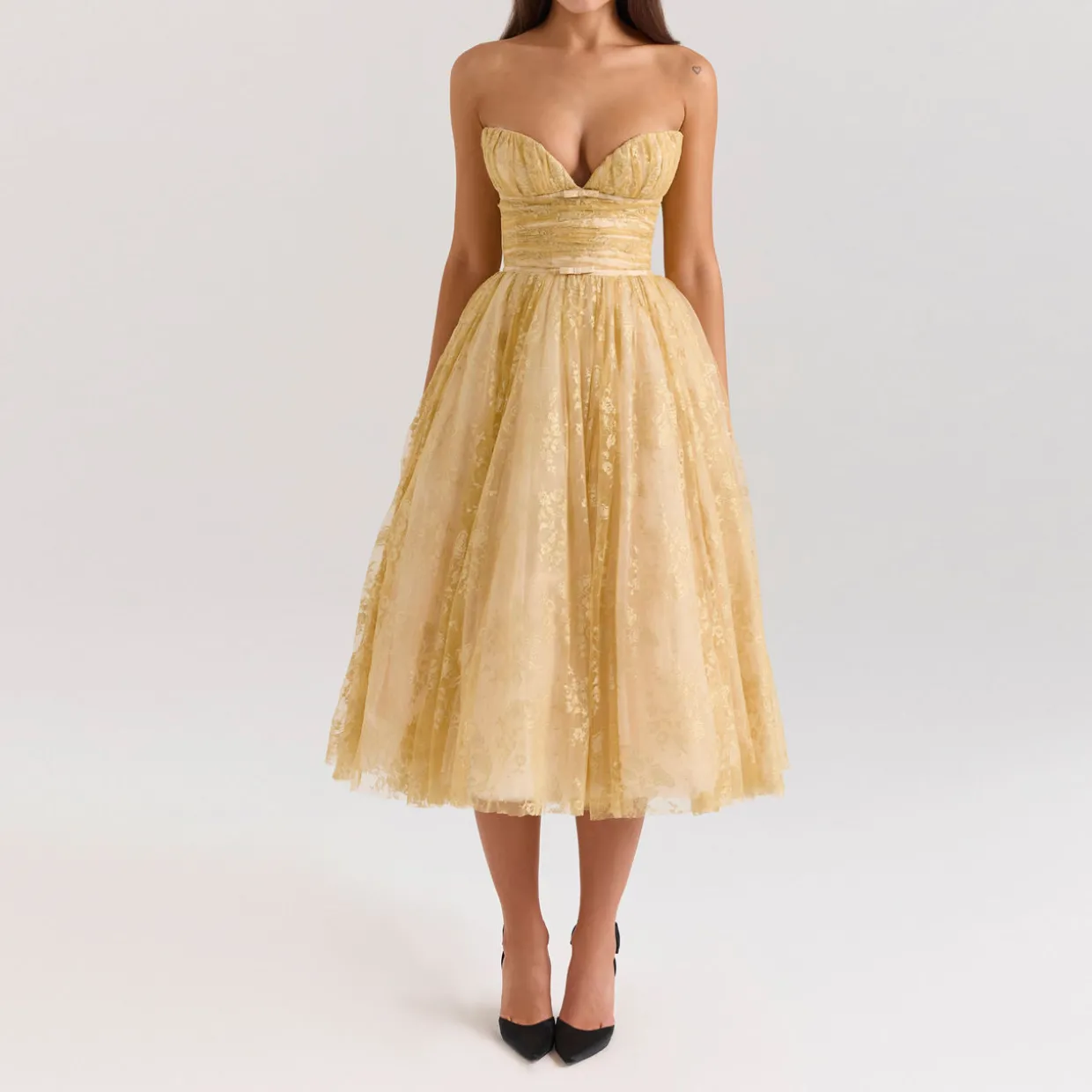 Madame Floral Lace Dress