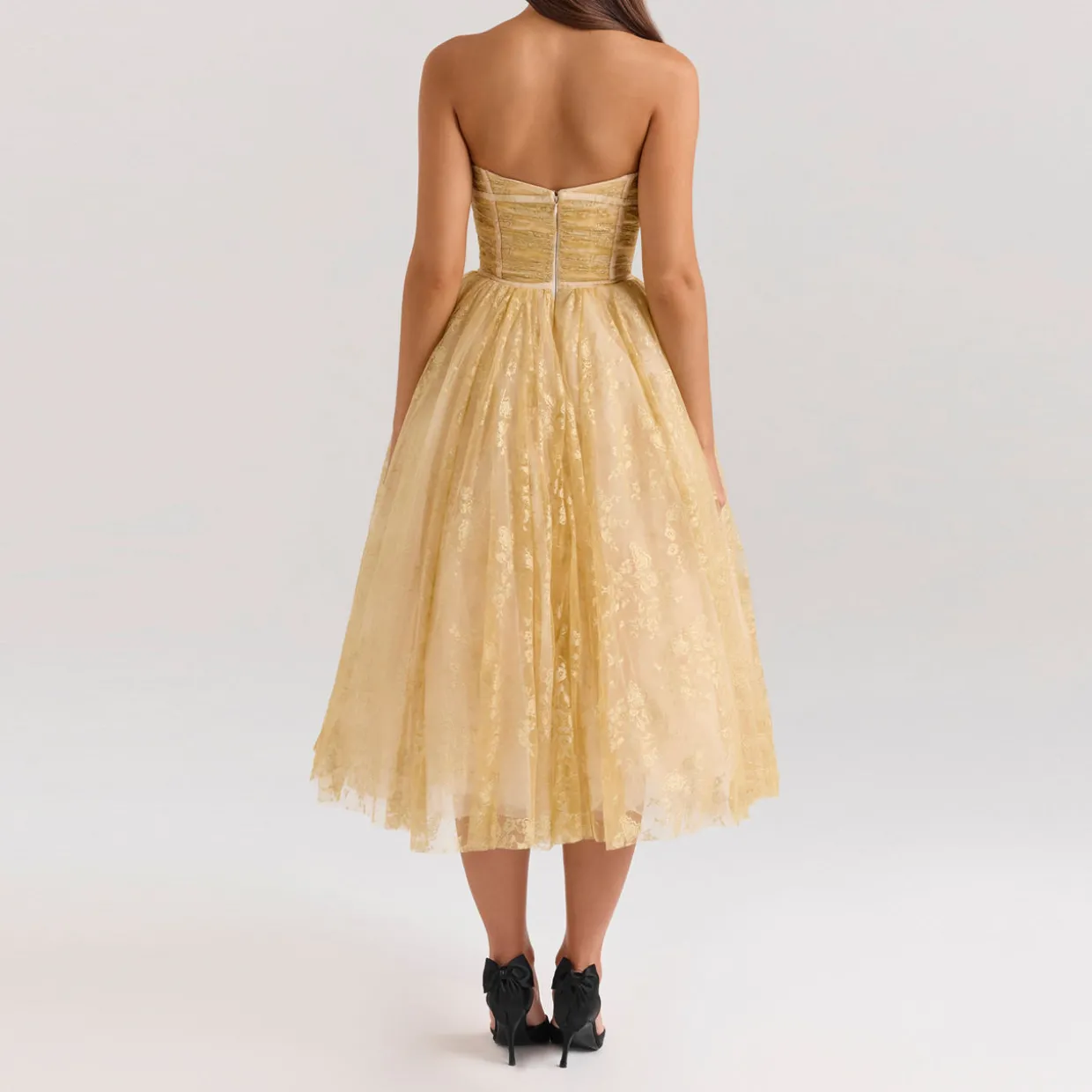 Madame Floral Lace Dress