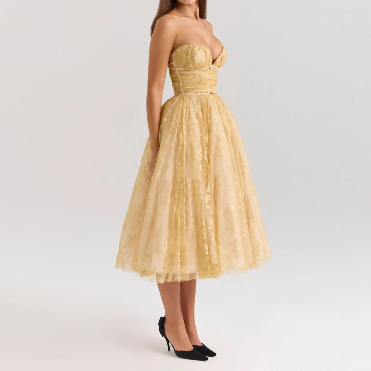 Madame Floral Lace Dress