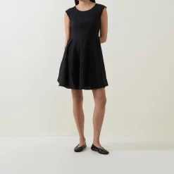 Online SELECTED FEMME Maddie Cap-Sleeve Mini Flared Dress