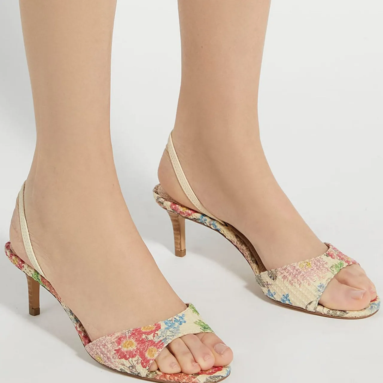 New DUNE LONDON Madelines Hotfix Floral Mules