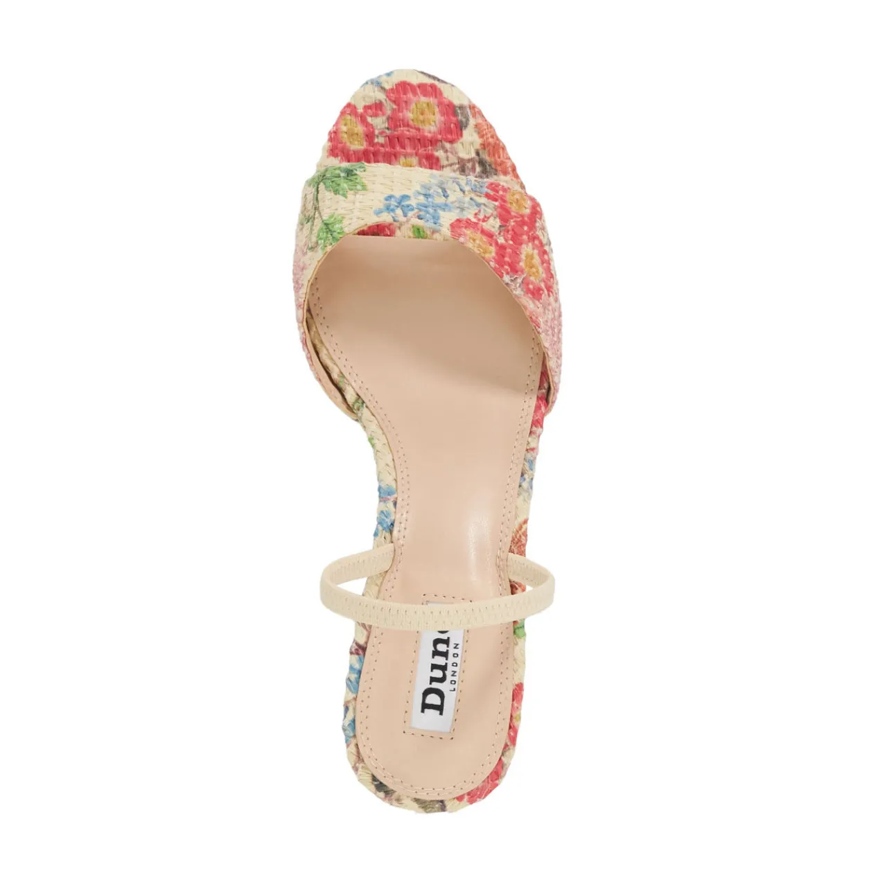 New DUNE LONDON Madelines Hotfix Floral Mules