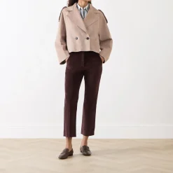 Clearance WEEKEND MAX MARA Maga Short Leather Jacket