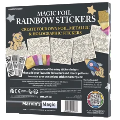 Fashion MARVIN'S MAGIC Magic Foil Rainbow Stickers