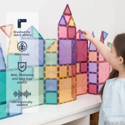 Magnetic Tiles: Pastel Creative Pack