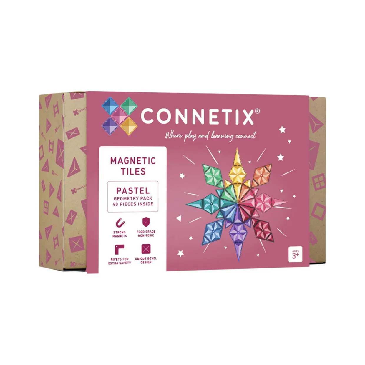 Magnetic Tiles: Pastel Geometry Pack