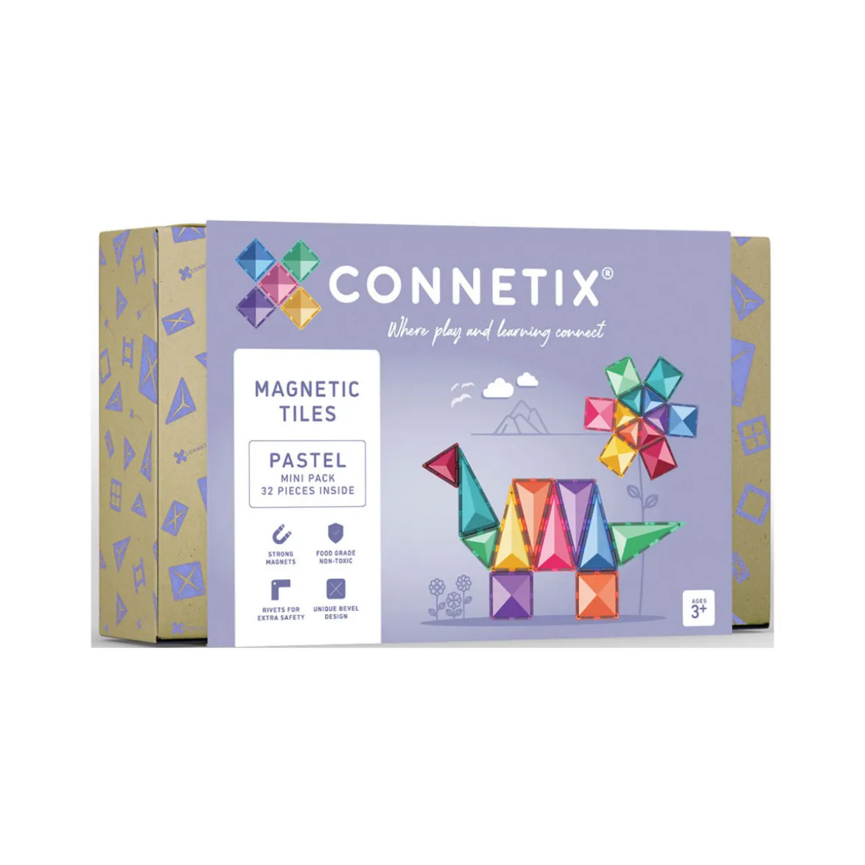 Magnetic Tiles: Pastel Mini Pack