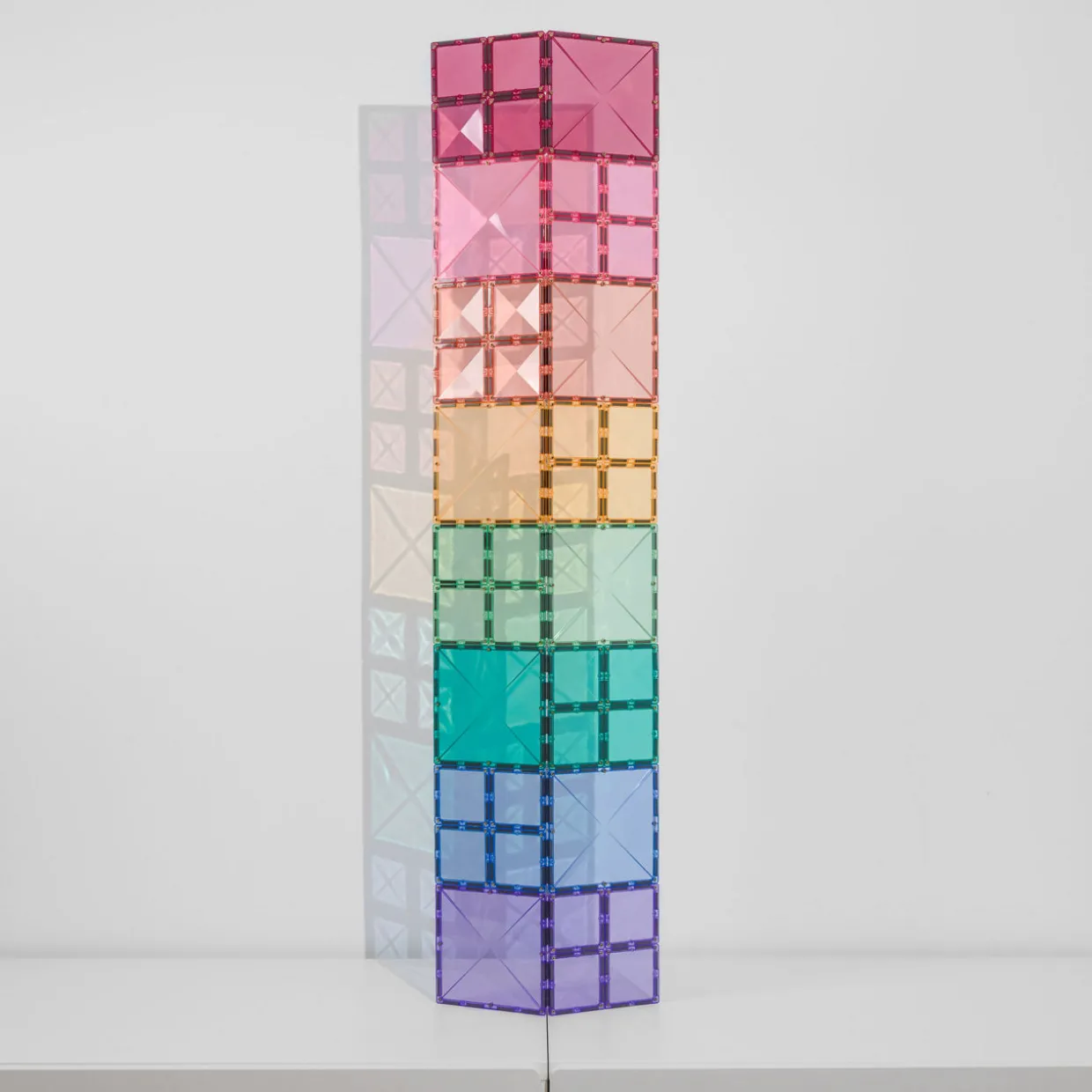 Magnetic Tiles: Pastel Square Pack