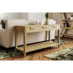 Magnussen Console Table Bianca Oak