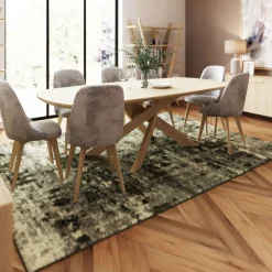 Magnussen Curved Table Bianca Oak