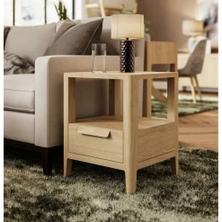 Magnussen Lamp Table Bianca Oak