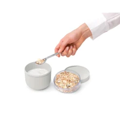 Discount BRABANTIA Make & Take Breakfast Bowl, 0.5L - Light Grey